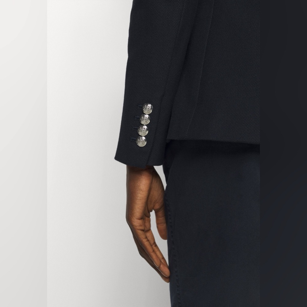 BULLION JACQUARD BLAZER - Blazer - silver logo - Picture 2 of 11